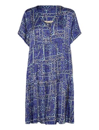Janet Short Dress Dresses Party Dresses Sininen ODD MOLLY