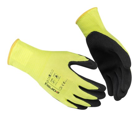 Guide Gloves 159 HP Hanske latex, Hi-Viz, vanntett, touch 11, Klær