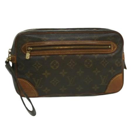 Louis Vuitton Vintage Pre-owned Canvas kuvertvskor brun, Dam Vintage Väskor, Dam, Storlek: ONE SIZE