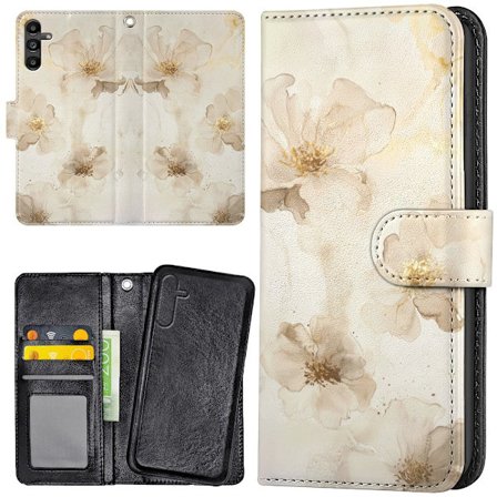 Samsung Galaxy A17 5G - Plånboksfodral/Skal Flowers