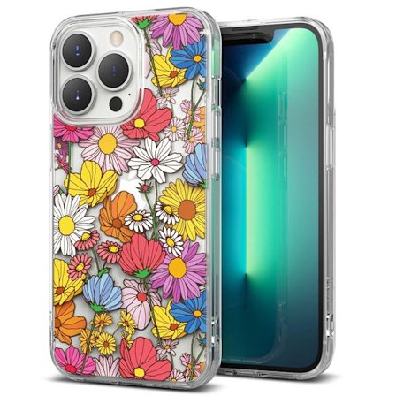 RINGKE FUSION DESIGN - iPhone 13 Pro - Livfulla Blommor