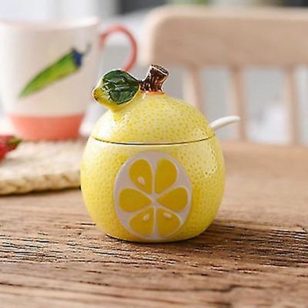 Fruktkeramik Kryddburk Kryddbehållare Vattenmelon/pomegranate/citron Kryddbox Kökstillbehör Dekoration Kryddtank