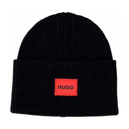Hugo Boss Beanies , Zwart , Heren , Maat: ONE Size Hoeden