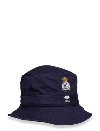 Polo Bear Twill Bucket Hat Navy Polo Ralph Lauren