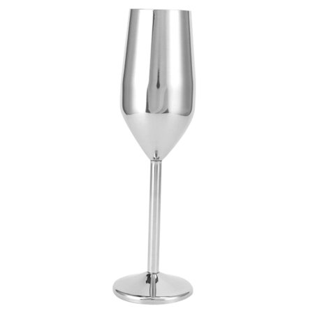 200 ml Pokal Rustfrit Stål Champagne Glas Drikkekop til Bar/Fest/Banket/Picnic