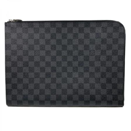 Louis Vuitton Vintage Pre-owned Clutches , Blauw , Dames , Maat: ONE Size Vintage Tassen