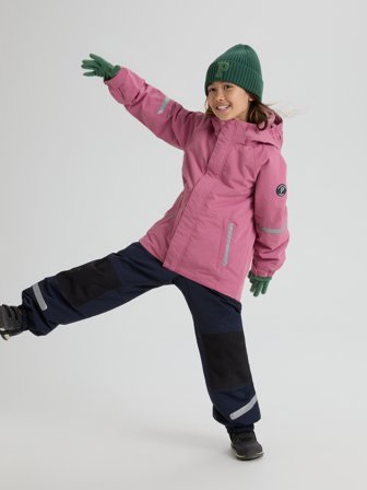 Vedenpitävä Stormy-kuoritakki Polarn O. Pyret 86 lastenvaatteet pink