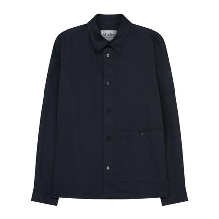 Seidensticker Overshirt Regular , Blauw , Heren , Maat: 2XL