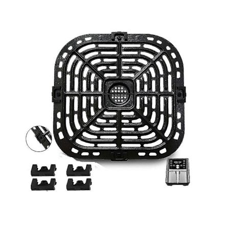 Grillilevy Instant Vortex Plus 6QT -ilmakypsentimille, päivitetty neliönmuotoinen grillipannu