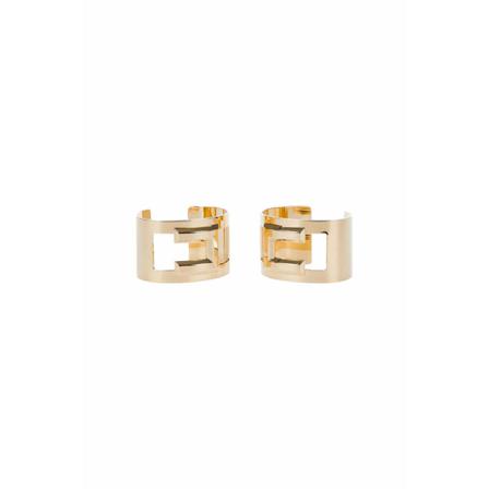 Elisabetta Franchi Earrings Gul, Dame Øreringe, Størrelse: ONE Size