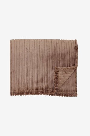Redlunds - Baloo pledd 130x170 - Brun - Tepper & pledd - 130X170 - Fra Homeroom