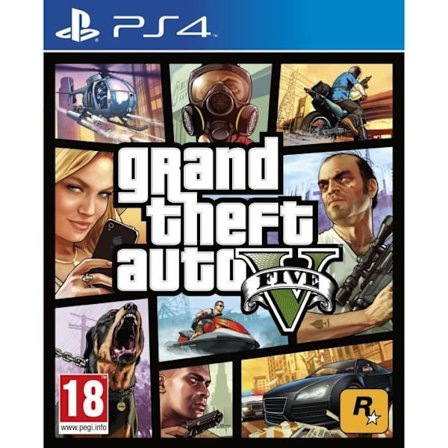 Grand Theft Auto V (PS4) - Englanti tuonti