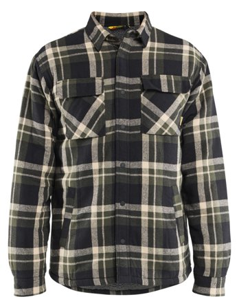 Blåkläder BLK Arbetskjorta pilefodrad, slitstark XL, Kläder