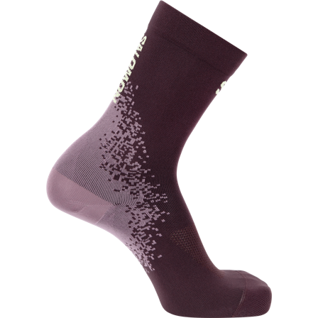 Salomon - Chaussettes Grvl Crew - Butterfly / Dusky Orchid - 42-44