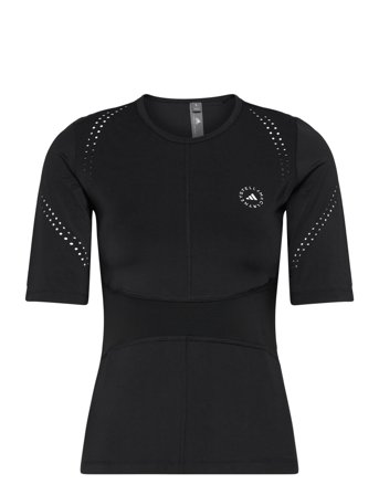 Asmc Tpr Tee Sport T-shirts & Tops Short-sleeved Black Adidas By Stella McCartney