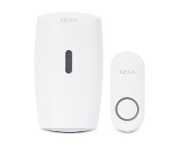 Nexa-MLR-1923 Dørklokke Plug-in 230V Set-Smart plug-in dørklokke-Smart home-Smarte ringeklokker