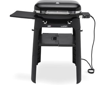 Weber Lumin Compact med ställning - Smidig elgrill med ställning & smarta funktioner