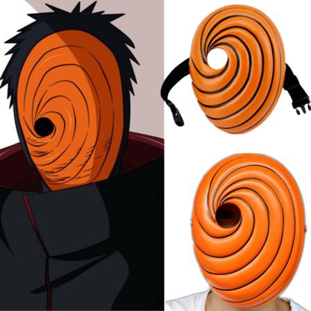 Naruto Uchiha Obito Orange Resin Party Halloween Mask Present