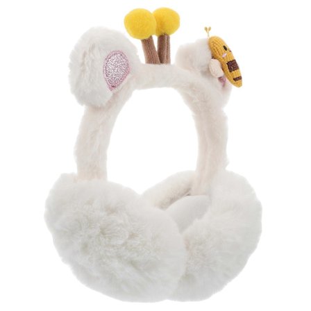 Plys Vinter Hovedbeklædning Foldbar Dyre Ørevarmer 3 stk. til Udendørs Varme