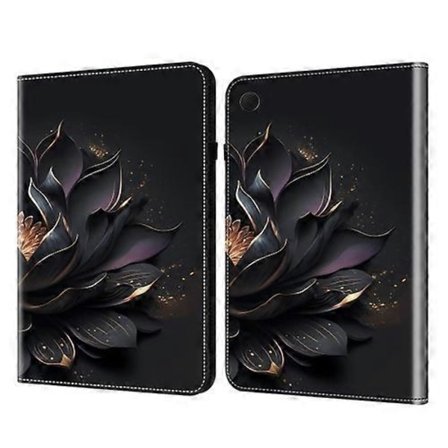 Til Samsung Galaxy Tab A9+ Krystaltekstur Malet Læder Tablet Cover LGL