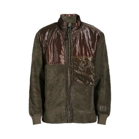 C.p. Company Faux Fur ; Shearling Jas , Groen , Heren , Maat: S