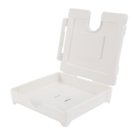 Kaffe Filterpapperslåda med Lock Dammsäker Filterpapperslådor Hushållsfilterpappersställ Filter