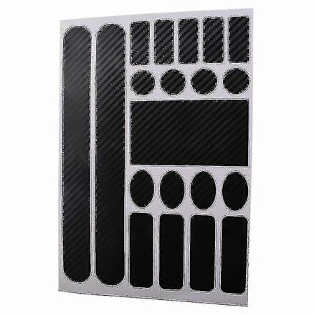 Pakke med 5 Ycle Ramme Tape Beskyttelse Chainstay Rammebeskytter (Fiber) Qy