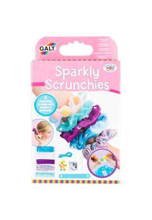 GALT Glittrande Scrunchies Skapa & pyssla Unisex Flerfärgad ONESIZE