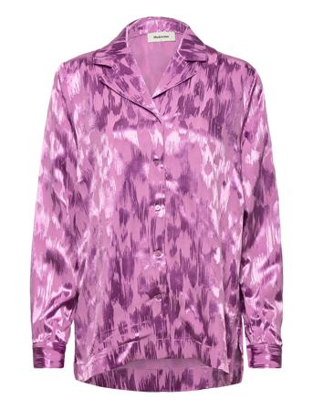 Abigalemd Shirt Pitkähihainen Paita Vaaleanpunainen Modström