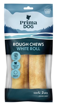 PrimaDog Rough Chews Tuggbensrulle L 17 cm 170 g