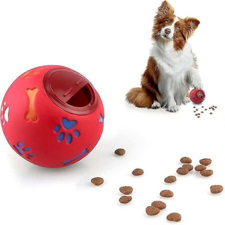 Hundefoderbold Hundelegetøj Intelligens Hundefoder Hvalpelegetøj Hvalpegodbid Dispenser Gave