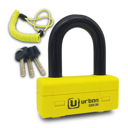 URBAN Brake Disc Mini U-lock UR75 Class SRA