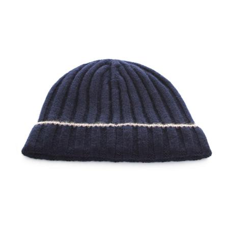 Brunello Cucinelli, Beanies Blauw, Heren, Maat:ONE Size
