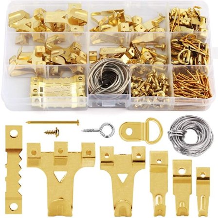 Bildramens krok-230 stycken bildhängare set, hem och kontor