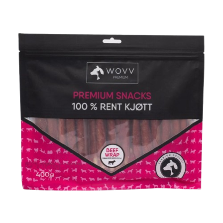 WOVV - Godbiter Okse Sticks 400 g - Hund - Hundegodbiter & tyggebein - Belønningsgodbiter for hund - ZOO.no