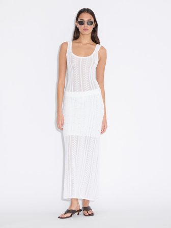 Holzweiler Tine Crochet Dress - Ecru - Women's - S