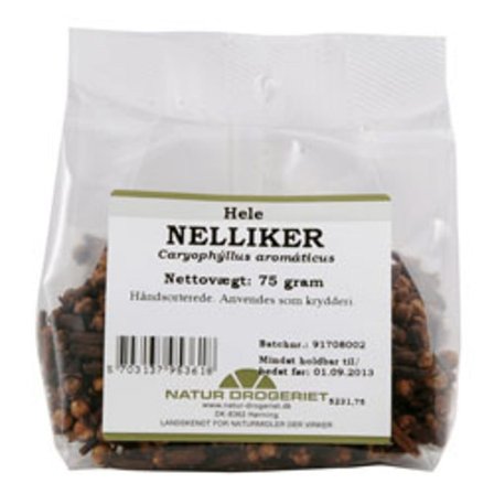 Natur Drogeriet Nelliker 75 g, Helse & Madvarer, Krydderier, Nelliker