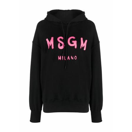 Msgm Hoodies Sort, Dame