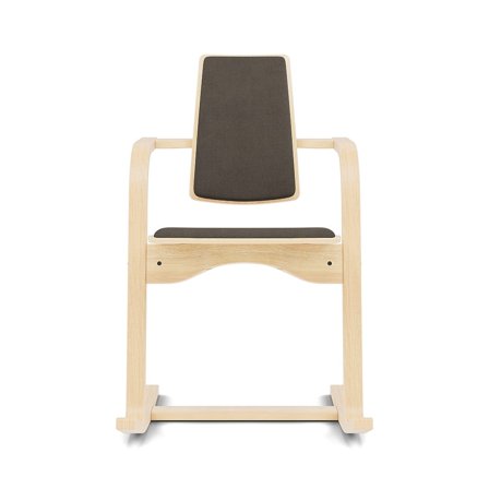 Varier Furniture Actulum - Grey Polyester - Natural base