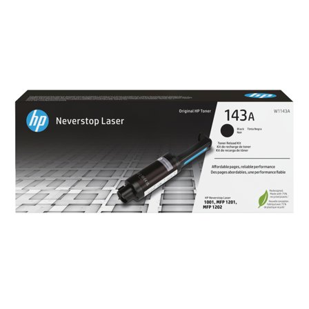 HP 143A Reload Kit - svart - tonerpåfylling