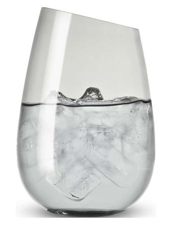 Glas 48Cl Smokey Grey Home Tableware Glass Wine Glass White Wine Glasses Nude Eva Solo