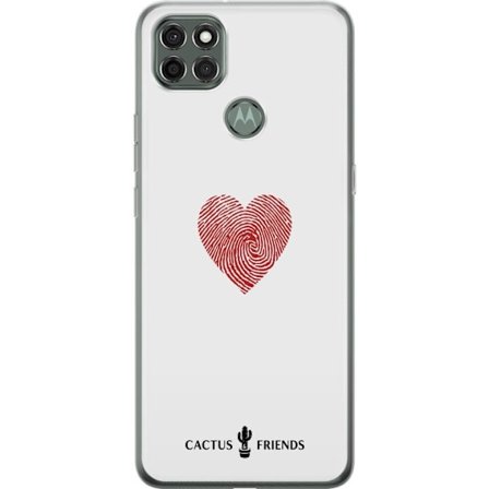 Yhteensopiva Puhelinkuori Motorola Motorola Moto G9 Power Cactus and Friends - Fingerprint Love