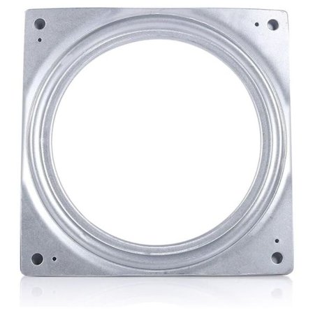 6 tommers firkantet bærende roterende dreieskive i galvanisert stål for kjøkkenskap, benk, spiskammer, AAFGVC