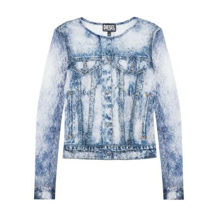 Diesel Blouses Blå, Dame