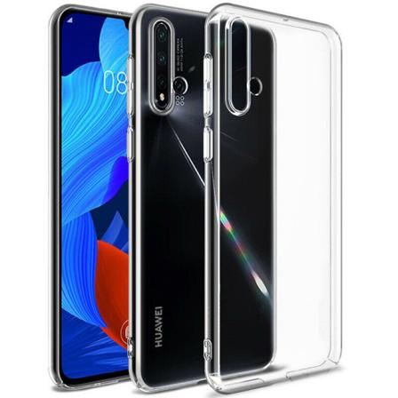 Huawei Nova 5t / Honor 20 - Transparent Slim Skal Transparent