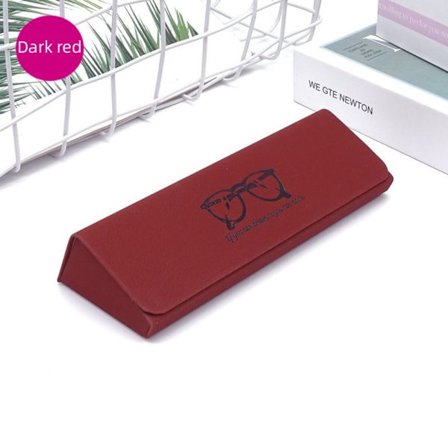 Case Glasögonlåda MÖRKRÖD