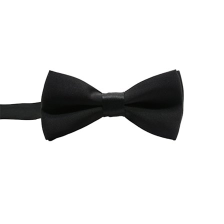 Kompakt och lätt smal pojkfluga för bröllop och