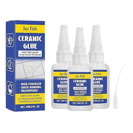 30ml Keramisk LimKompatibel med Porselen og Keramikk Reparasjon Øyeblikkelig Sterkt Lim