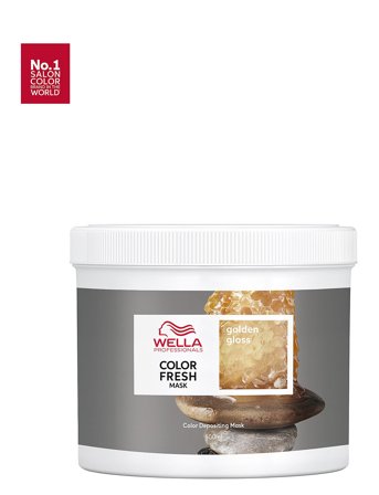 Wella Professionals Wella Professionals Color Fresh Mask Golden Gloss 500 Ml - Nude - 500 ML