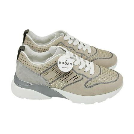 Hogan, Sneakers Beige, Dames, Maat:38 EU